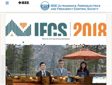 Tablet Screenshot of ieee-uffc.org